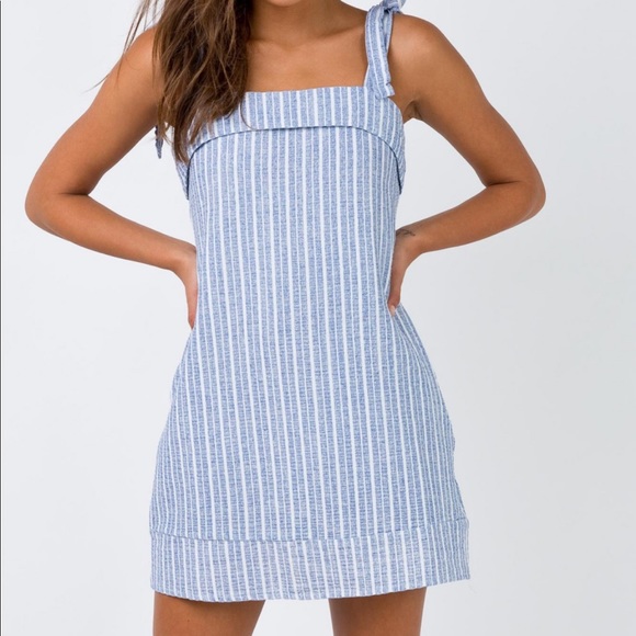 Princess Polly Dresses & Skirts - Princess Polly Name of the Game Minidress blue